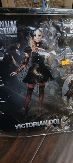 Holloween costume adult large Victorian doll