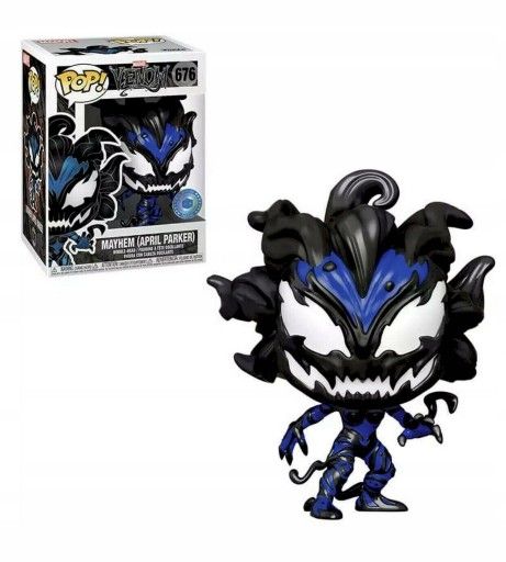 NEW Funko POP! Mayhem April Parker 676 Marvel Venom PIAB POP in a Box Exclusive