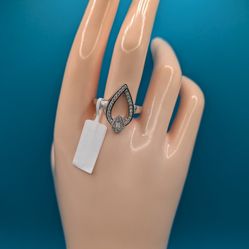 Size 10 Moissanite Ring