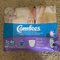 Comfees Pull Ups 3t-4t