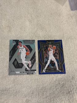Victor Wembanyama Lot 2024-25 Panini Mosaic & Select Spurs RC Years
