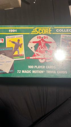 1991 SCORE COLLECTORS SET baseball cards