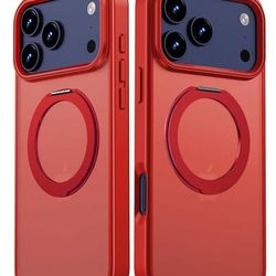 Magnetic Case for iPhone 17 Pro Max with Built-in Stand