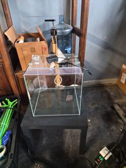 ~ 15 gallom rimless cube setup
