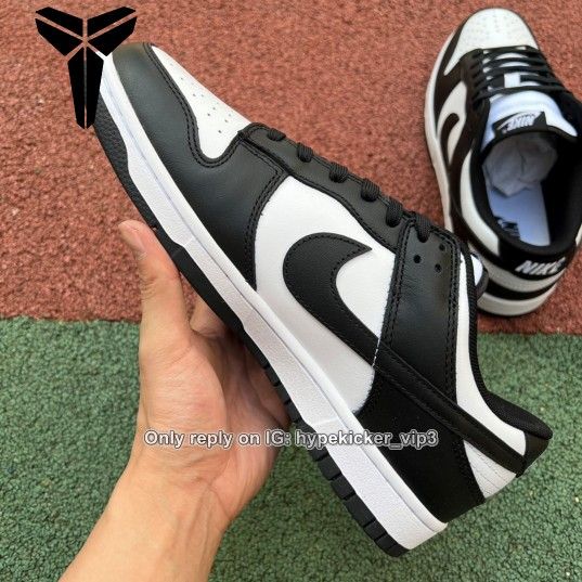 Nike Dunk Low Retro White Black 63 New