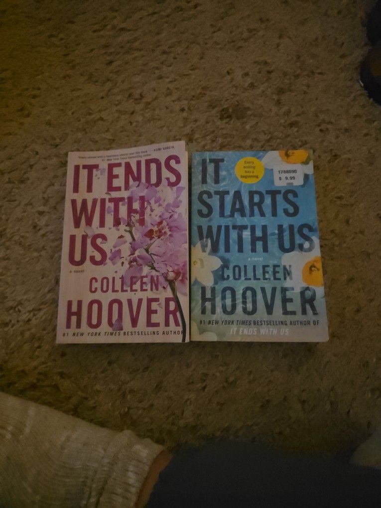 Colleen Hoover Books It Ends With Us And It Starts With Us 