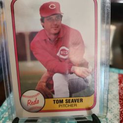 Tom Seaver 1981 Fleer Baseball Card 