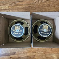 Celestion Vintage 30 Pair (UK, 8 Ohms)