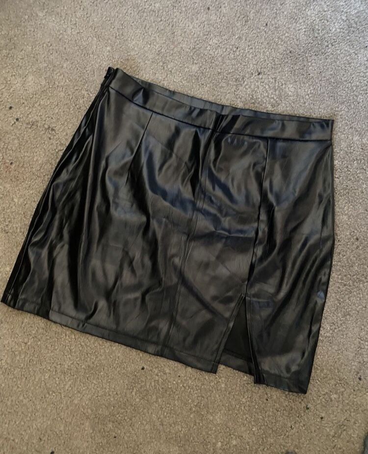 Leather Skirt