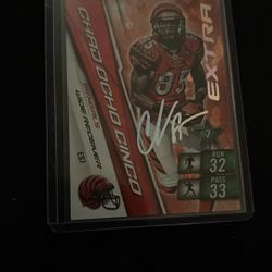 Chad Ocho Cinco Panini Extra 2010