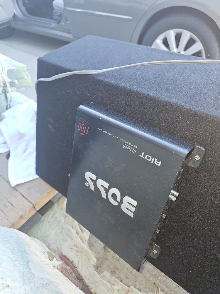 Rockford fosgate 2 10 In Subs In Nice Box . Boss Apm Ready To Plug Into Ride