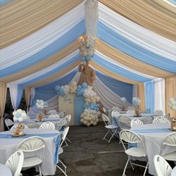 Balloons And Draping 
