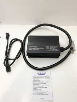 14.6V 50A LiFePO4 Battery Charger, 14.6V 50A Lithium Battery Charger for 12.8V LiFePO4 Lithium Deep Cycle Rechargeable Battery, Support Fast Charging,