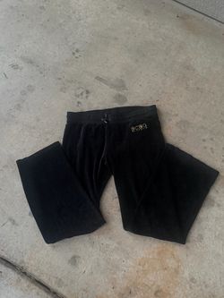 Y2K black  velvet sweatpants 🖤