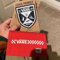 Vans Wallet And Patches