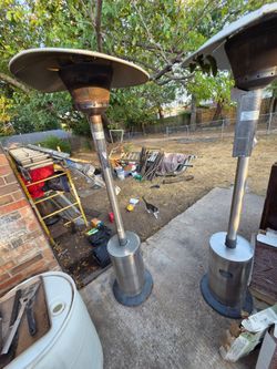 Outdoor Propane Patio Heaters – Set of 2