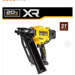 DEWALT 20-Volt 21° Cordless Framing Nailer (Tool-Only)