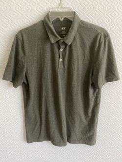 H&M olive polo SZ medium