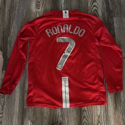 2008 Manchester United Ronaldo Jersey