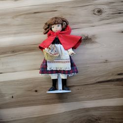 Updated Dianna Effner Little Red Riding Hood Porcelain Doll