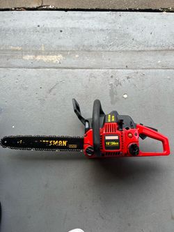 Gas Craftsman Chainsaw 16” bar 36cc