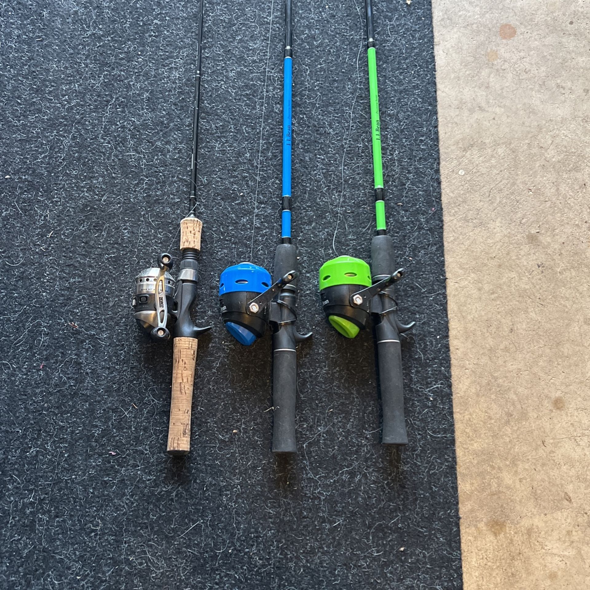 Fishing Rods + Reels