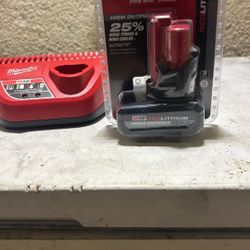 M12 Charger And Battery 