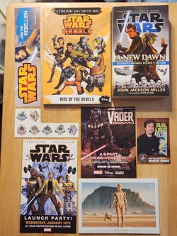 Star Wars Rebels Books & Collectibles Lot
