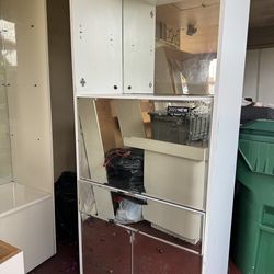 Bedroom Set And Shelves That Light Up