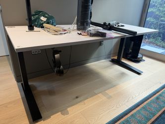 Jarvis Electric Standing Desk Frame - Extended Range (Free Top)