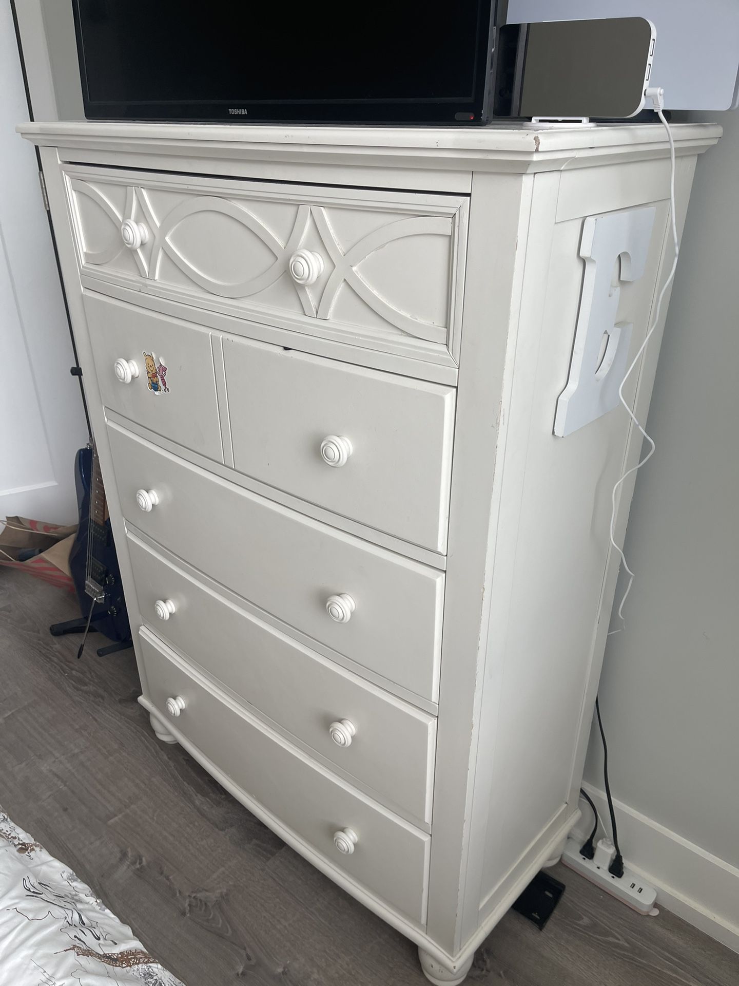 White Dresser
