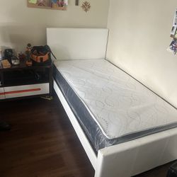 Twin Size Bed With That Mattress All New Furniture And Free Delivery 