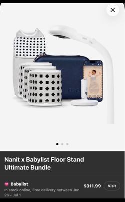 NEW Nanit x Babylist Ultimate Bundle with Floor Stand – Complete 6-Piece Set