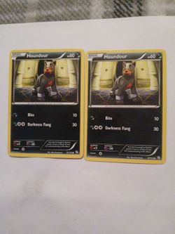 Pokemon Collectable Card Houndour