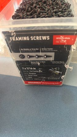 Framing screws 7x7/16 in