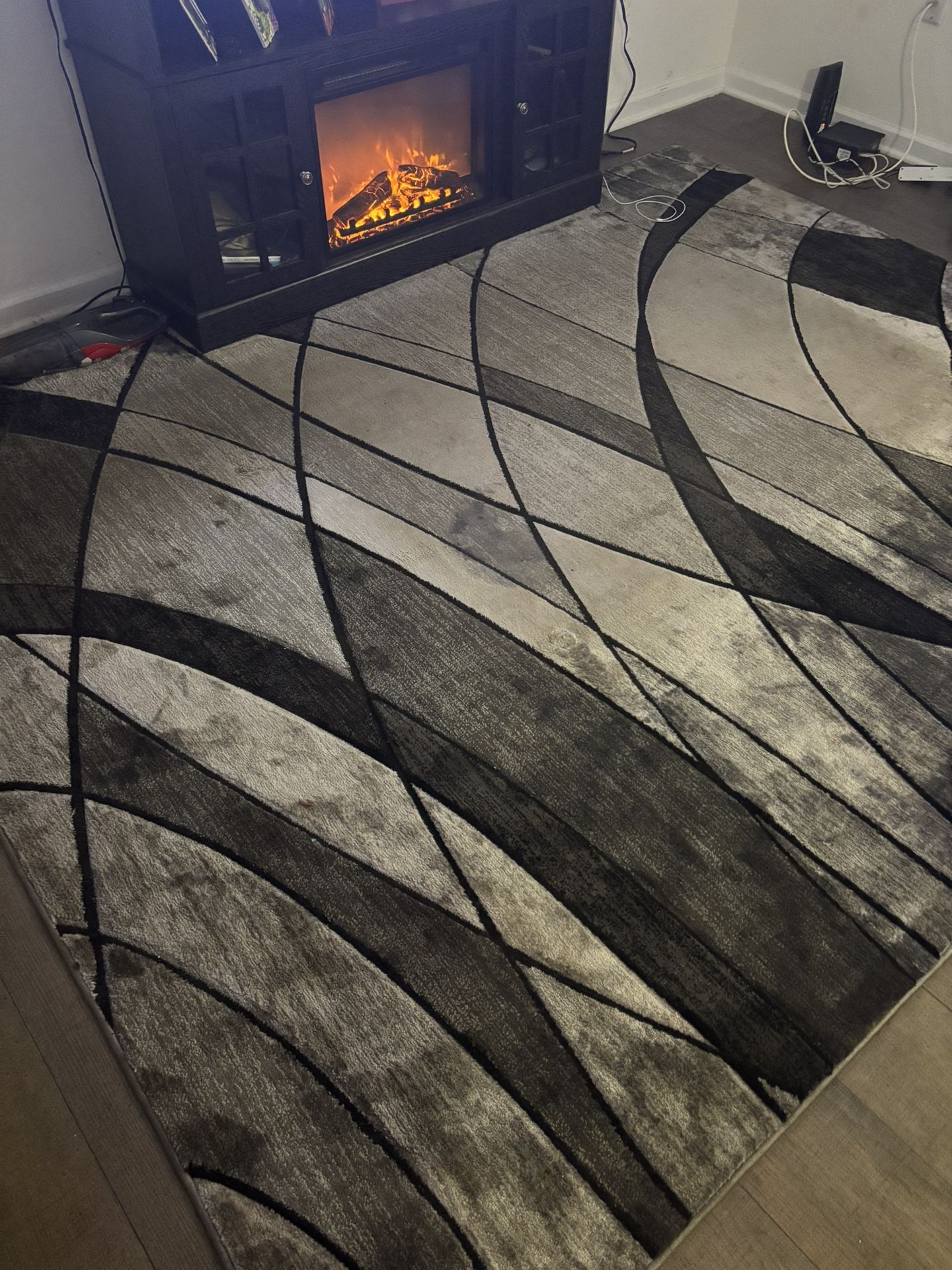 Black And Grey Living Room Rug Etc