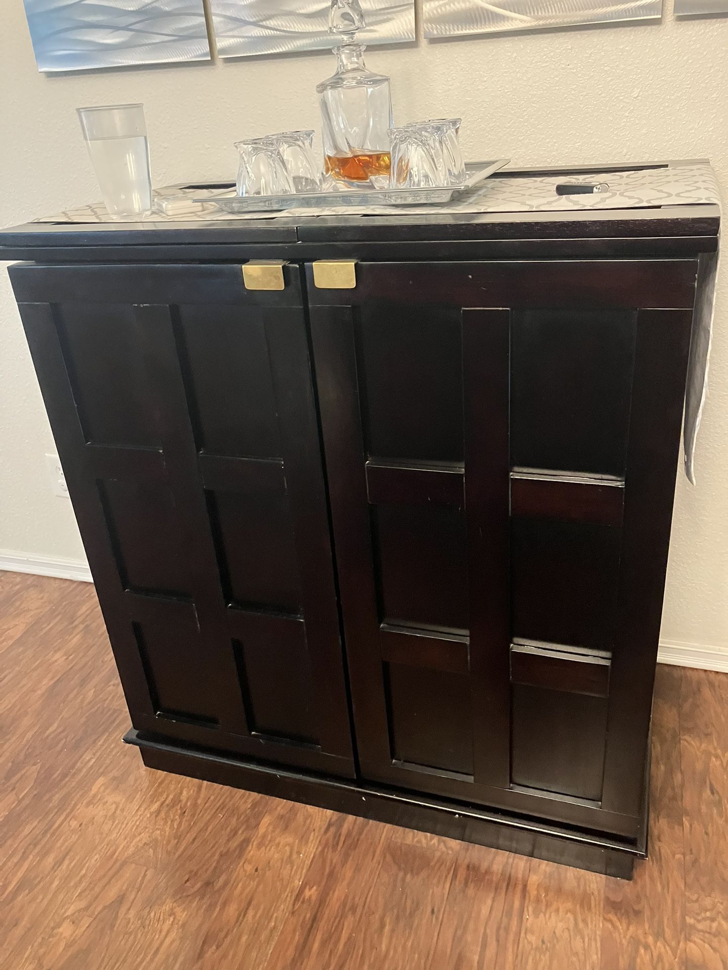 Bar Cabinet For Sale!!