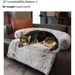 Tinaco Calming Dogs/Cats Bed Mats, Dog Pad Washable Removable Couch Cover