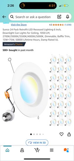 Sunco recessed Lighting