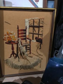 Hand sewn art