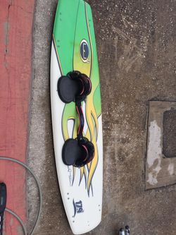 Very rare Litewave Kite board wake board David Turner 179
