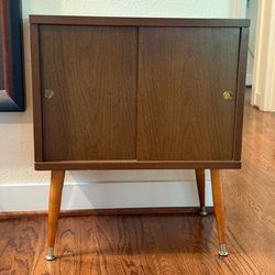 Vintage 1960s Lu Van Inc Record Cabinet