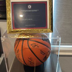 2024-2025 LA  Clippers Basketball Team signed Ball