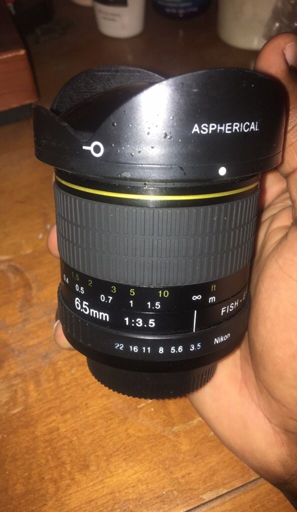 Nikon fisheye lense