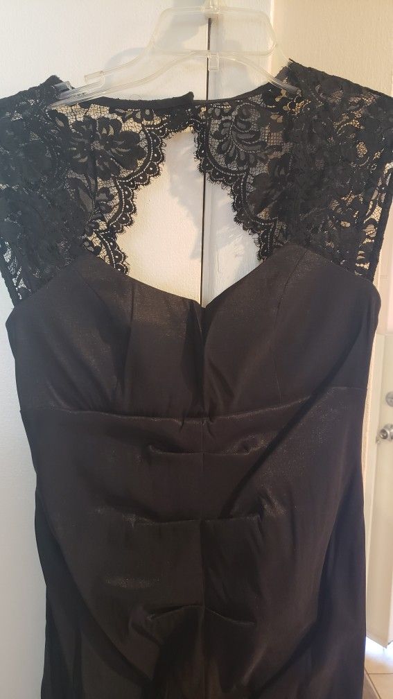 Black Mermaid Dress