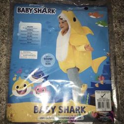 Baby Shark Child Costume 
