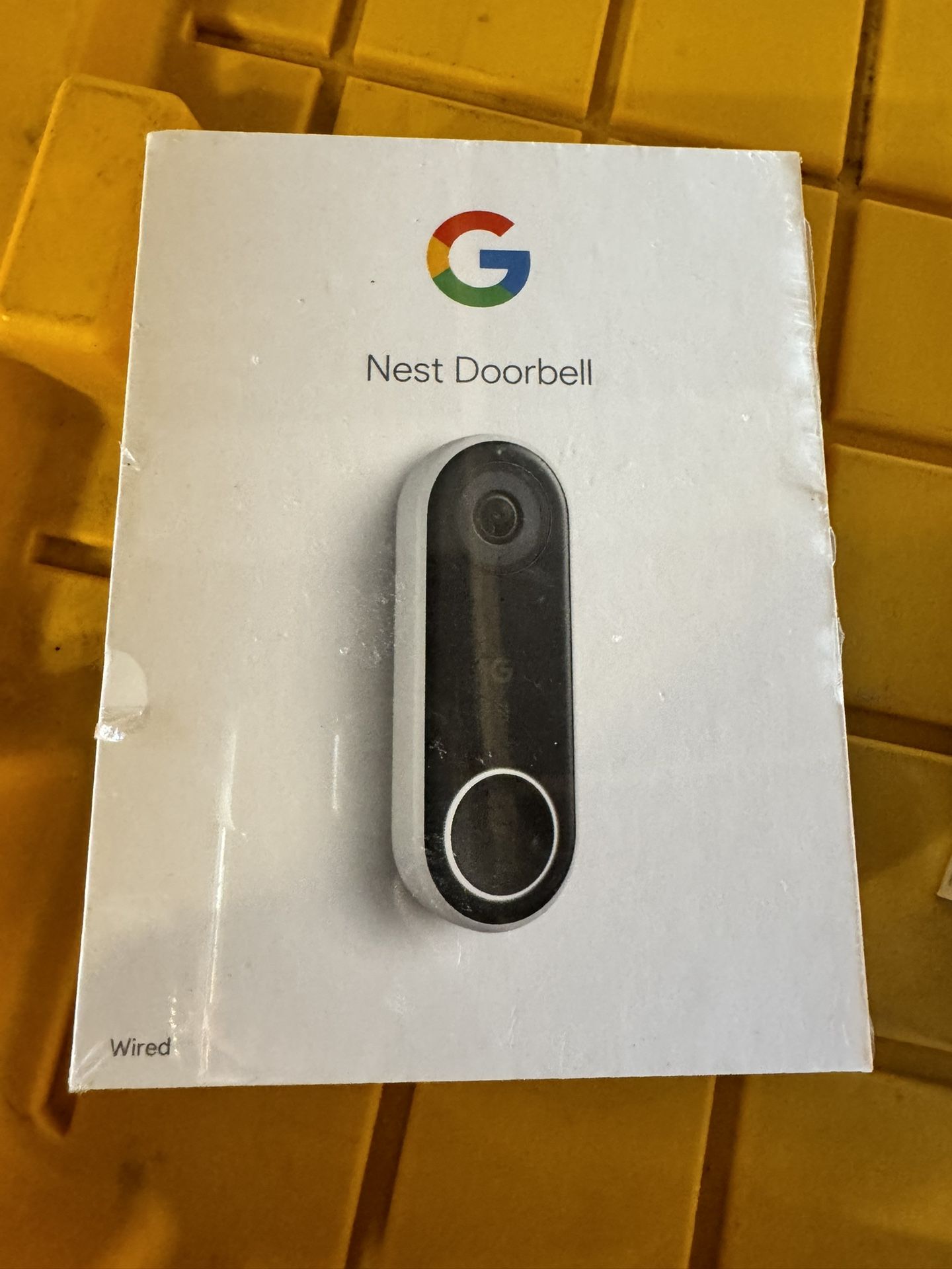 New Google Nest Wired Video Doorbell / Security Cam 