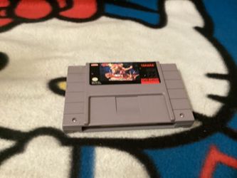 Super Nintendo Fatal Fury Video Game
