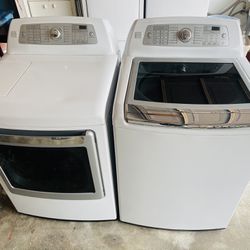 Kenmore Elite Washer/Dryer (gas) White
