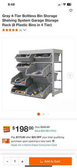 Tier 4 Kings Rack Storage (Brand new In Box)